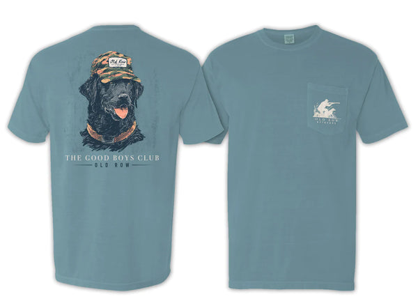 OLD ROW OUTDOORS DUCK DOG POCKET TEE