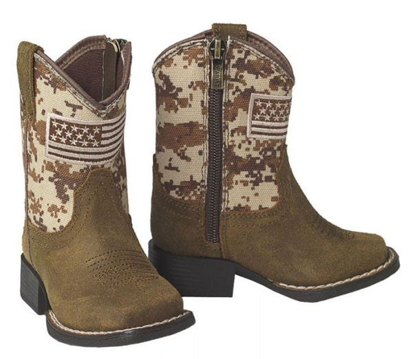 ARIAT Lil Stomper Infant Cowboy-Stiefel für Babys und Kinder ARIAT Lil Stomper Infant Cowboy-Stiefel für Babys und Kinder