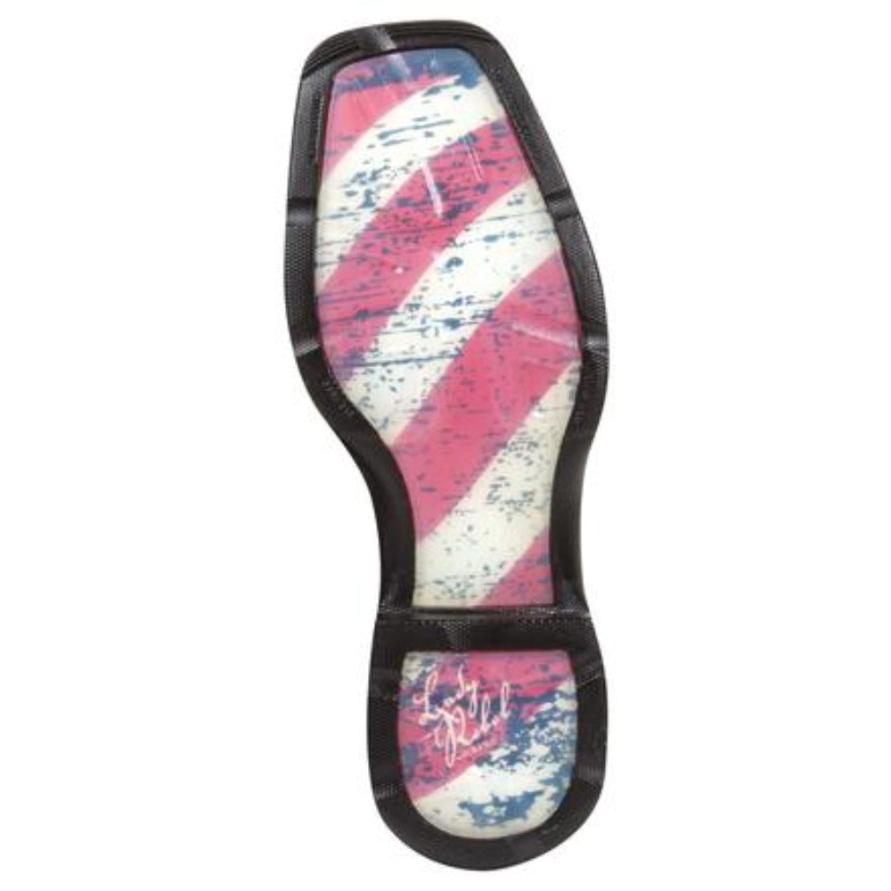 Durango Patriotic Women's Pull-On Western Flag Boot