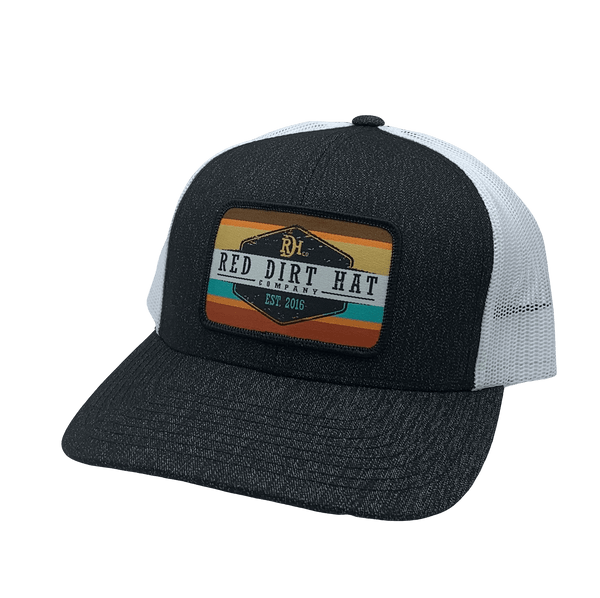Red Dirt Hat Co. Army Sunset Heather Black/White RDHC168