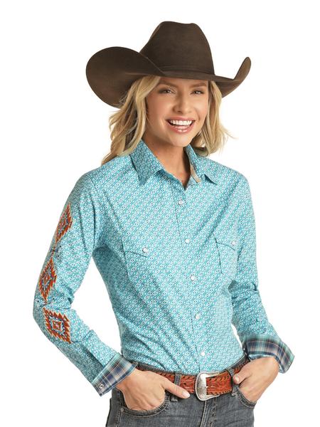 Panhandle Ladies Long-sleeve Snap Shirt