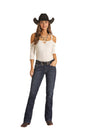 Ladies Rock & Roll Raised Denim Cactus Jeans RRWD4MR0K4