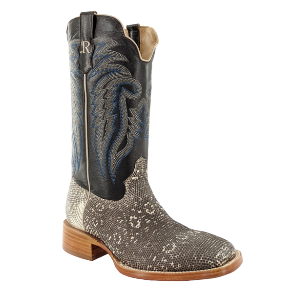 R. Watson Men's Natural Ring Lizard Boots RW7900