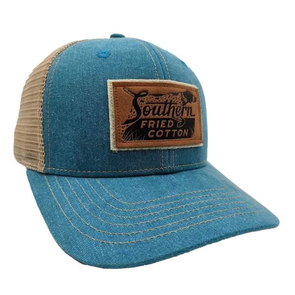 Southern Fried Cotton On Point Flag Ball Cap SFA6122