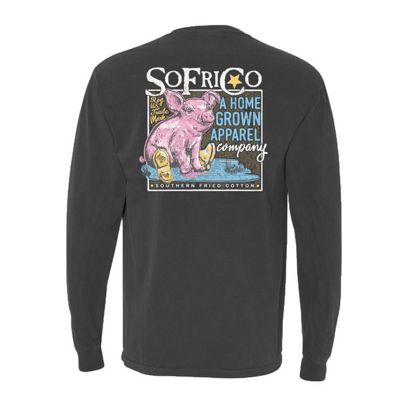 Southern Fried Cotton Dancin' in the Rain - Long Sleeve SFM31436