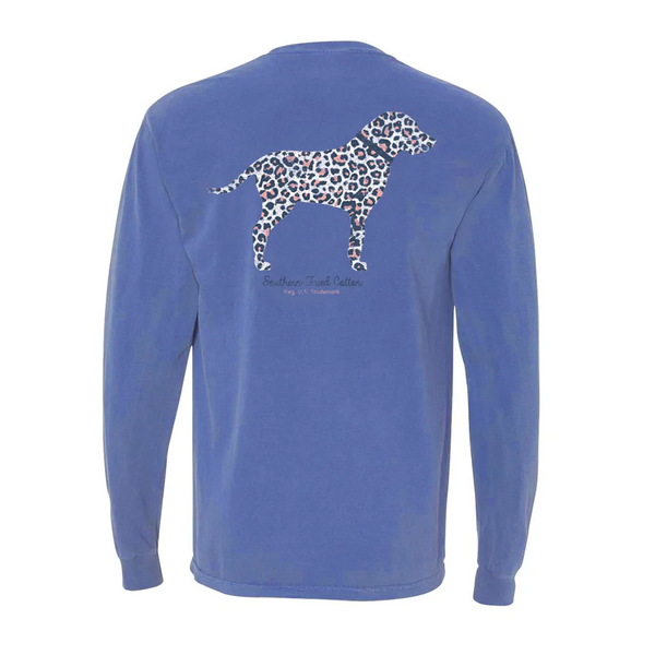 Southern Fried Cotton Bright Cheetah Hound SFM31807