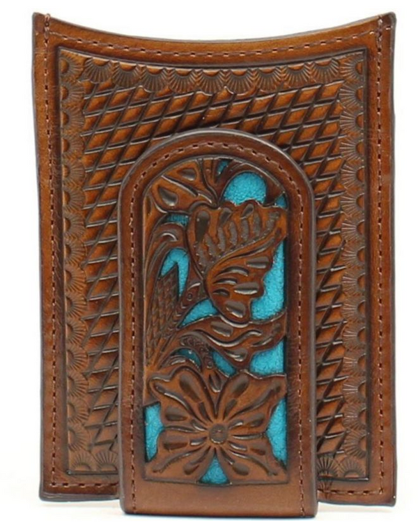 Money Clip with Turquoise Filagree, N5426527