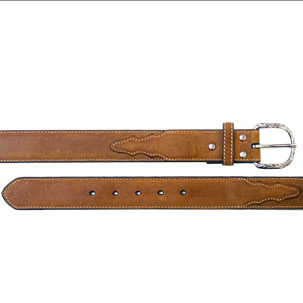 Men's Nocona Basic Leather Belt in Tan N2483444