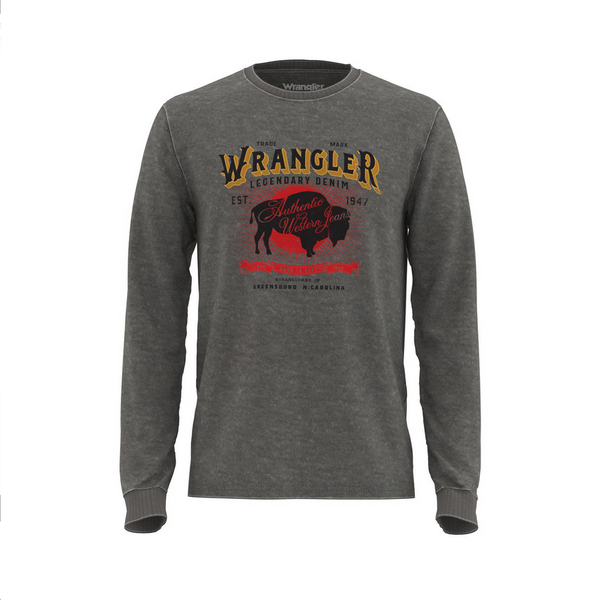 Wrangler Men's American Heritage Long Sleeve T-Shirt 112318422