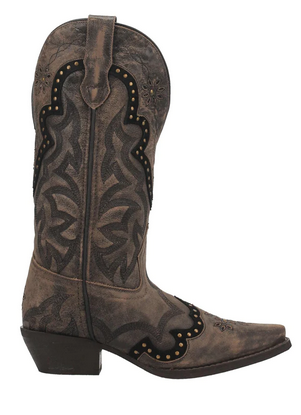 Ladies Laredo Skyla Leather Brown Boot 52413