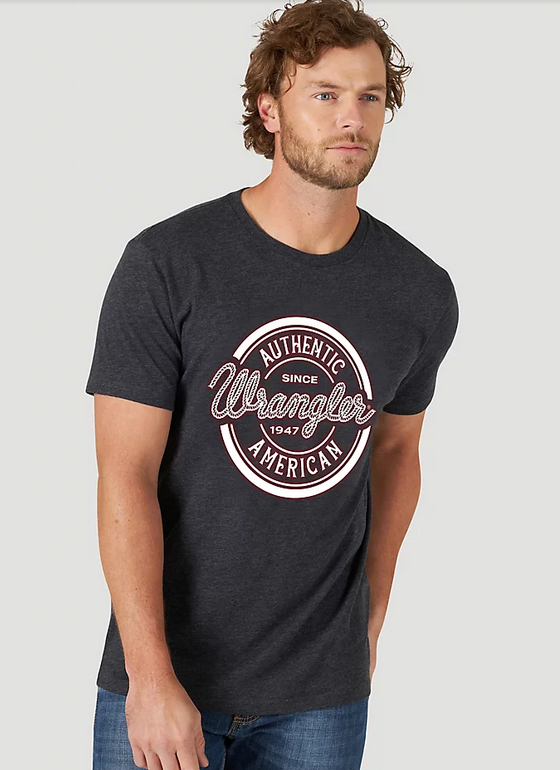 Wrangler Men's Authentic American Graphic T-Shirt 112319266