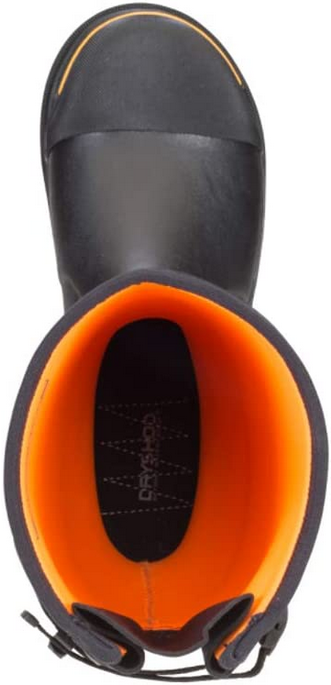 Men's DRYSHOD Steel-Toe Adjustable Gusset Work Boots STG-UH-BK