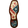 Durango Women's Distressed American Flag Embroidery Western Boot DRD0394