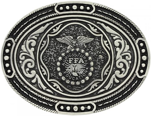 Montana Silversmiths Classic FFA Antiqued Attitude Buckle