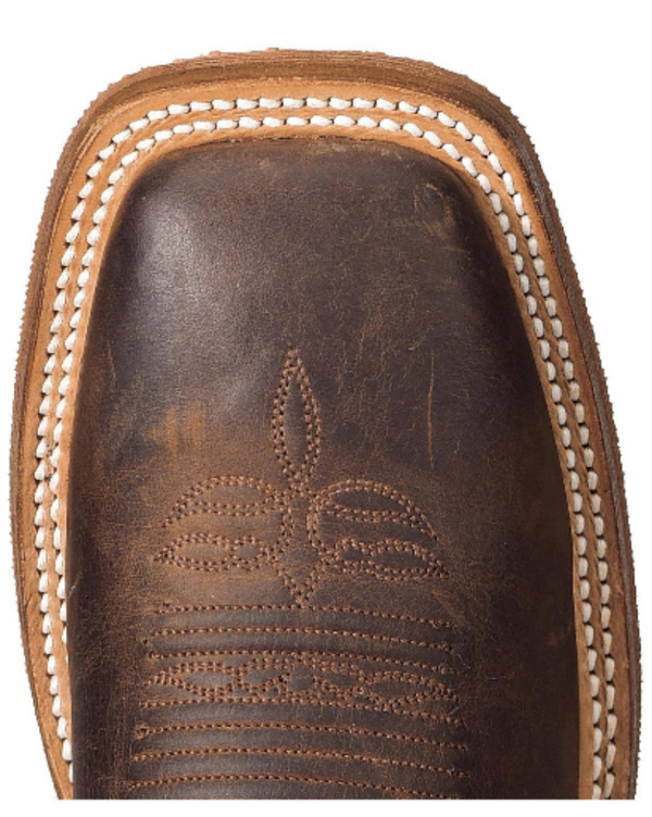 MEN'S TOBACCO COWHIDE BENT RAIL BR740