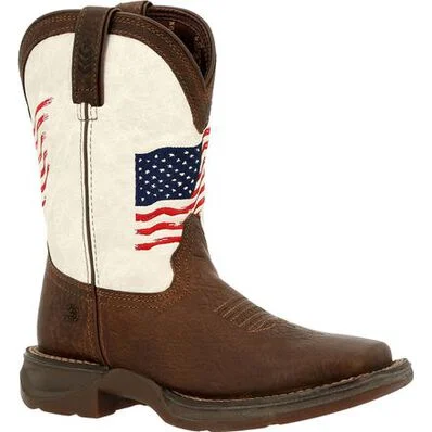 Kids online flag boots