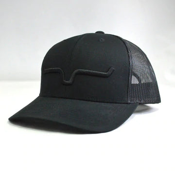 Kimes Ranch Weekly Trucker Black/Black