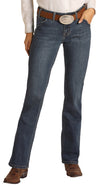 ROCK AND ROLL LADIES BOOTCUT RIDING JEAN W7_1692