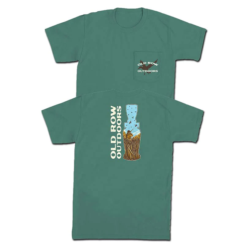 Old Row DUCK CALL SHORT SLEEVE POCKET T-SHIRT-WROW2554
