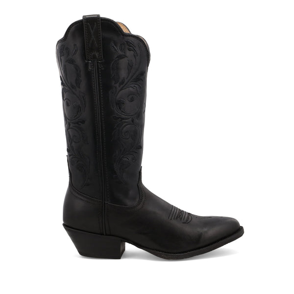 Twisted X Ladies Black 12" Western R Toe Boot  WWT0038