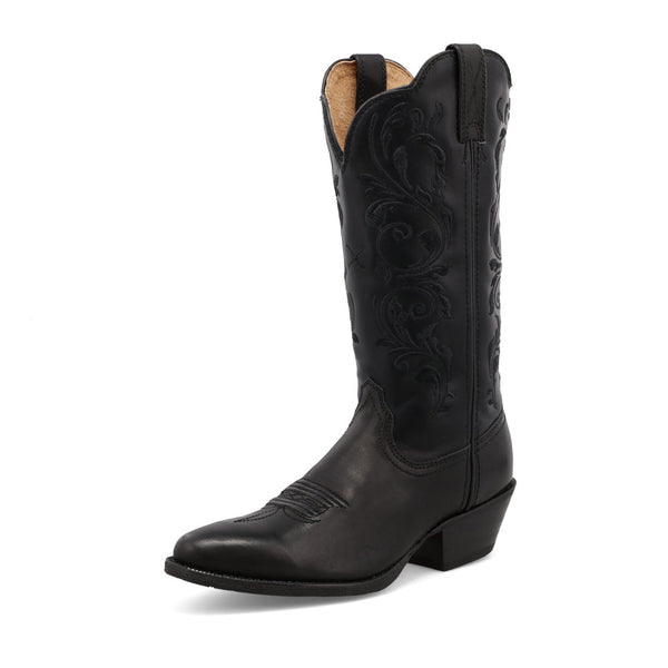 Twisted X Ladies Black 12" Western R Toe Boot  WWT0038