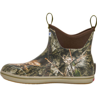 Men's XtraTuf Ankle Deck Boot Mossy Oak Country DNA XMAB-MDNA
