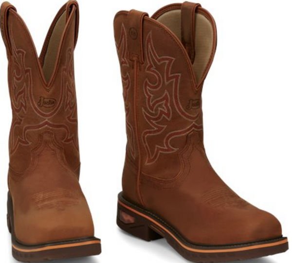 Justin Men's Resistor Comp Toe Work Boots CR4016