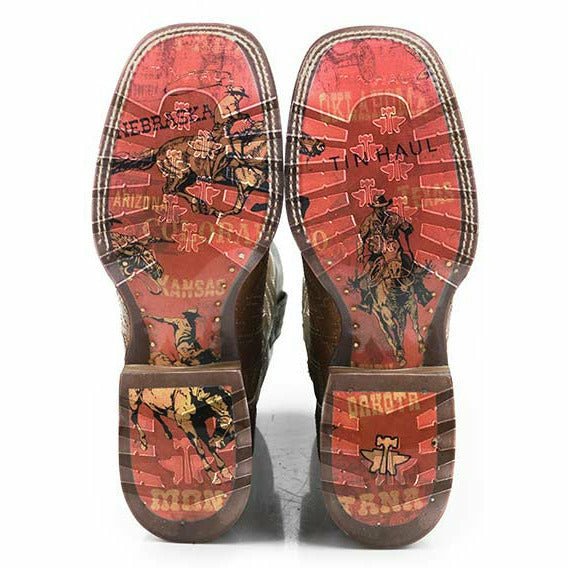 Tin Haul Men's I'm In Stitches Boots Cowboy Boot 14-020-0077-0473