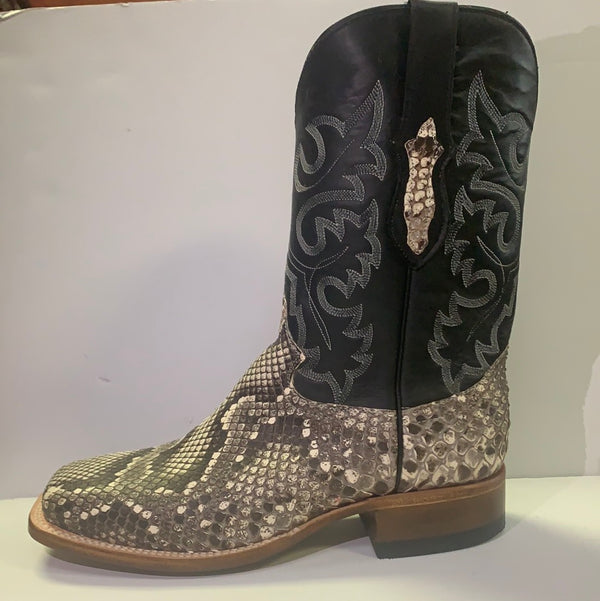 Cowtown Men's Natural Rock Python Boot Q810