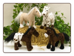 Wishpets Standing Beanie Horse