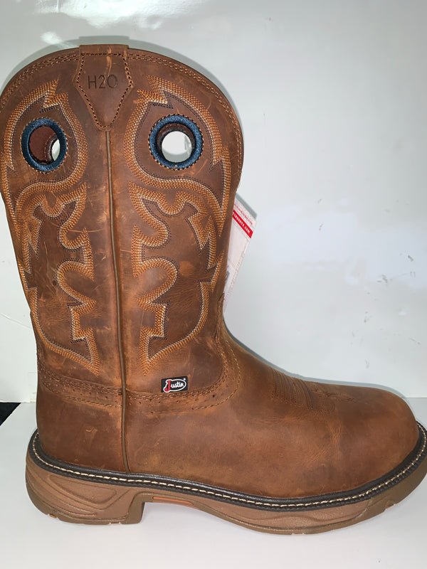 Justin Men's Rush Barley Western Soft Toe Work Boots SE4332
