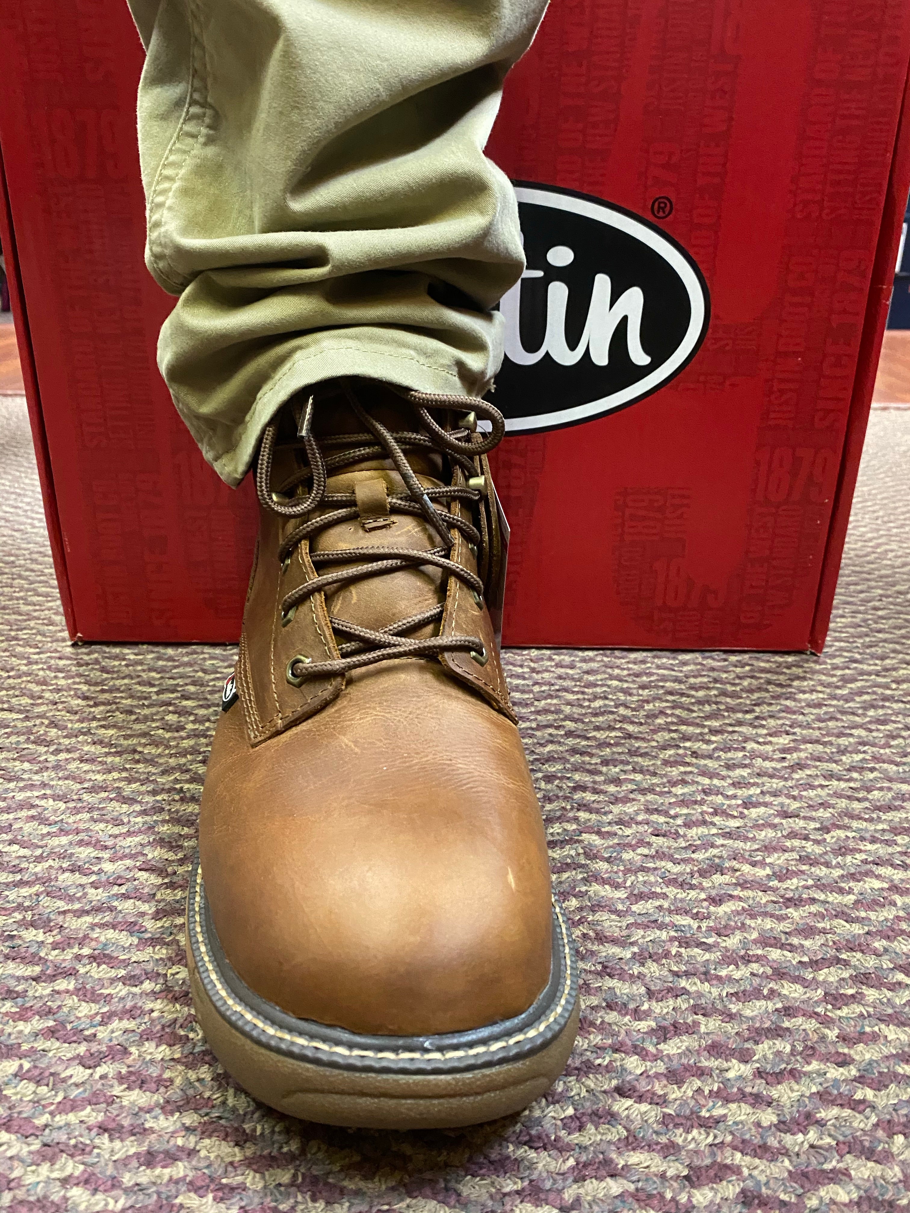 Justin Men's Barley Brown 6