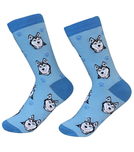 Sock Daddy Siberian Husky Dog Socks 800-40
