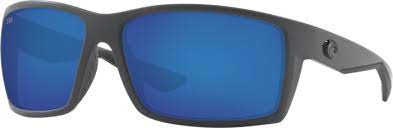 Costa Reefton Black W/ Blue Mirror Lenses 06S9007 580G