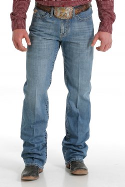 Cinch Men's Relaxed Fit Grant Medium Stonewash Jeans MB56137001