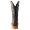 Men's Twisted X 11" Ruff Stock Black Ostrich Boot MRSL045
