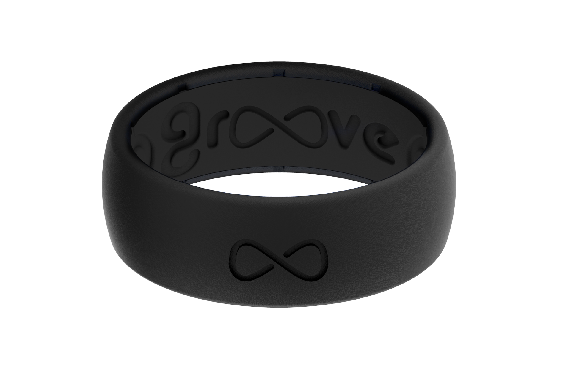 Groove Life Ring Solid Midnight Black R1-002