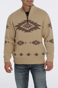 Cinch Men's 1/4 Zip Sweater MWK1560002