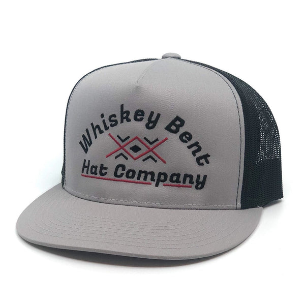 Whiskey Bent Hat Co. Navajo Grey Ball Cap