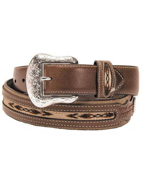 Nocona Men's Southwestern Fabric Western Belt