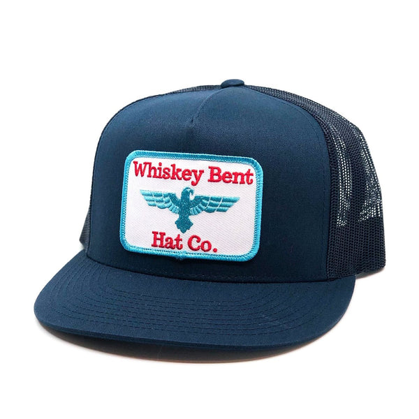Whiskey Bent Ball Cap Phoenix Navy Trucker Ball Cap