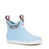 Women's Salmon Sisters 6 Inch Ankle Deck Boot Blue Mermaid XWAB-2BM