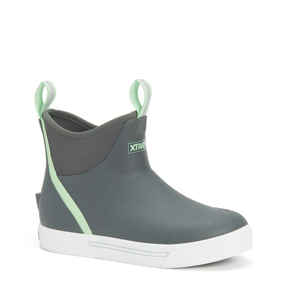 XTRATUF Ladies Wheelhouse 6 in Ankle Deck Boot XWW-700-GRY