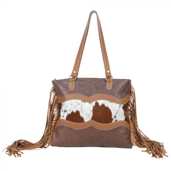 Myra Bag Infinity Leather & Hairon Purse S-5184
