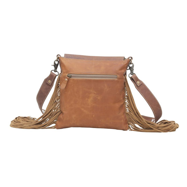 Myra Orgon Leather & Hairon Bag S-5741