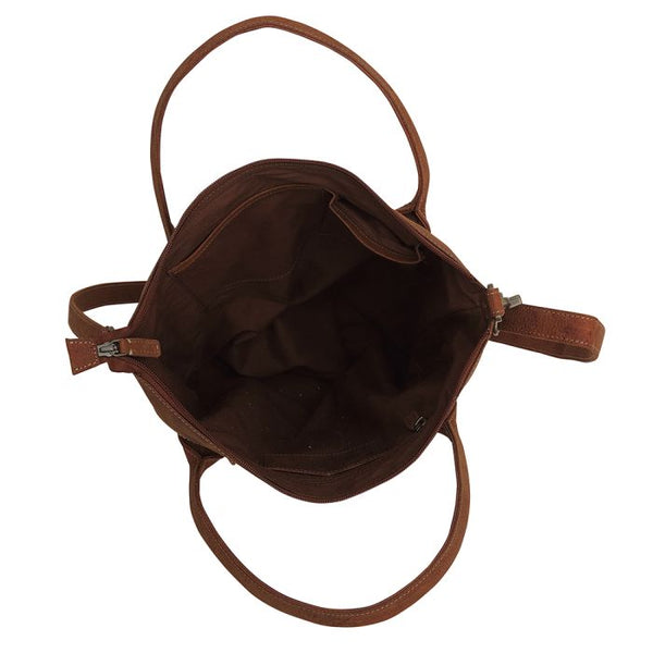 Myra Bag- Spin Leather & Hairon Bag- S-6564