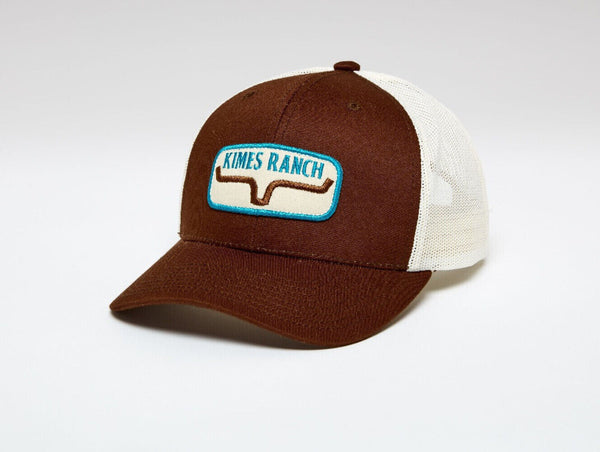 Kimes Ranch Rolling Trucker Brown Hat