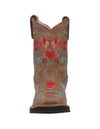 Dan Post Kids Fleur Embroidered Square Toe Boots DPC3949