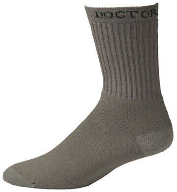 Boot Doctor 3PACK Grey Crew Socks 0498006