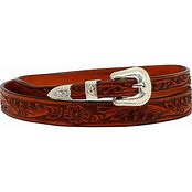 M&F Tooled Floral Hatband 0275102